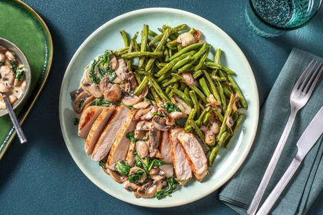 Creamy Mushroom Pork Chops