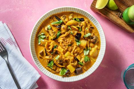 Creamy Aubergine Curry