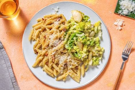 Creamy Bacon & Mustard Penne