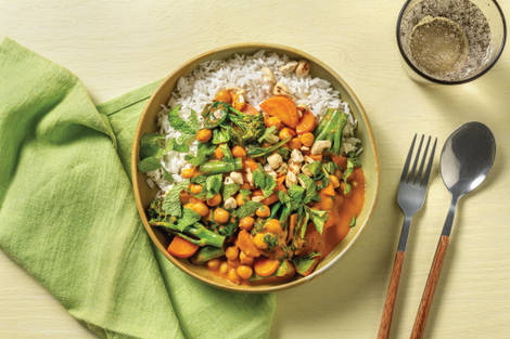 Creamy Indian Chickpea Curry