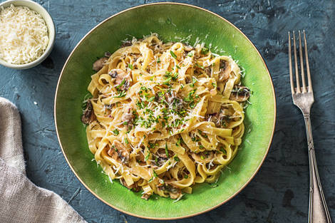 Creamy Lemon Tagliatelle