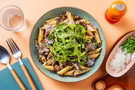 Creamy Mushroom Penne