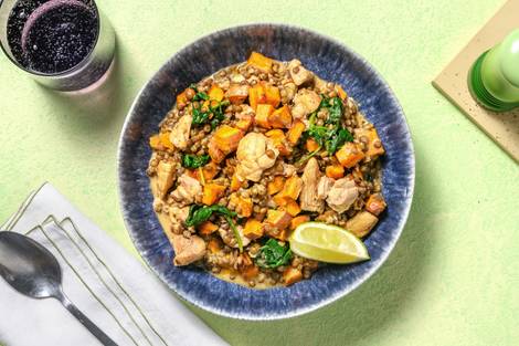 Creamy Spiced Lentil and Chicken Curry