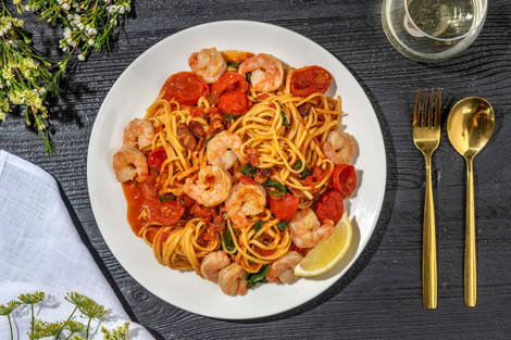 Lemony Shrimp Scampi