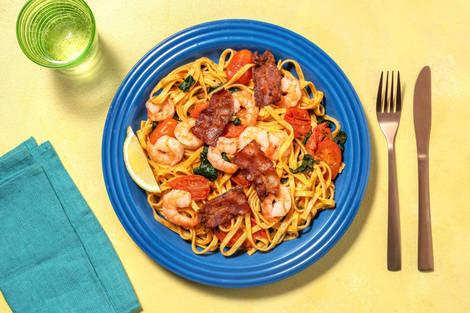 Lemony Shrimp Scampi