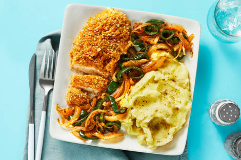 Crispy Southwestern Chicken Cutlets