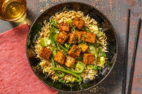 Crispy Szechuan  Tofu