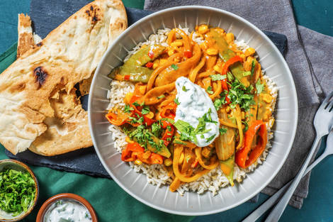 Indiase curry met venkel en mais