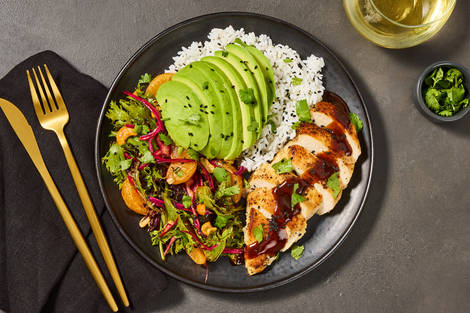 Citrus-Cashew Organic Chicken Bowls 