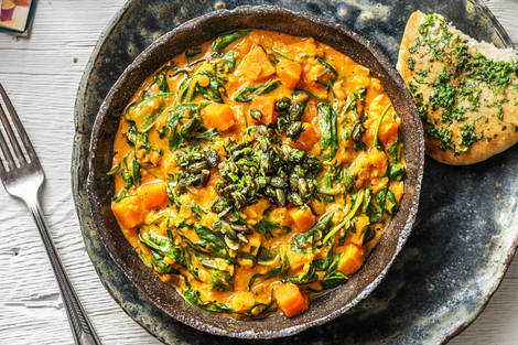 Dahl à la patate douce et au lait de coco