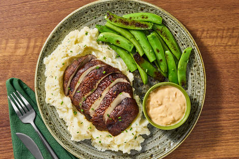 Champignons portobellos au poivre