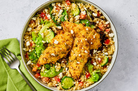 Seed-Crusted Chicken Tenders