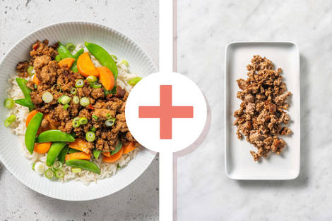 Dinde double glacée à la sauce gingembre-hoisin