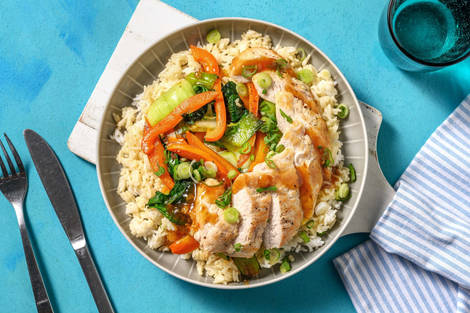 Dinde épicée au gingembre