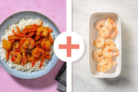 Gochujang Glazed Double Shrimp