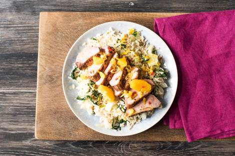 Duck à l’Orange with an Asian Twist