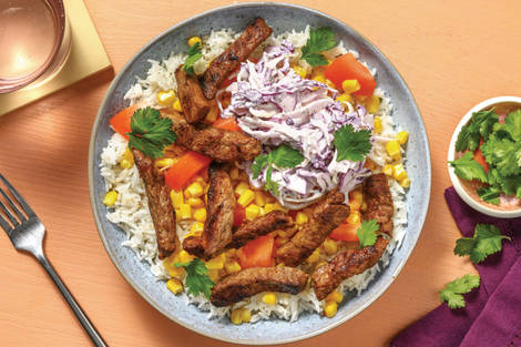 Easy Smokey Beef Bowl