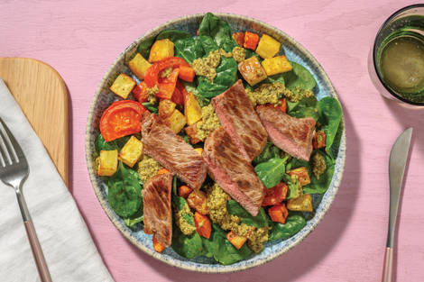 Seared Beef Rump & Garlic Butter