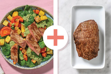 Double Seared Beef Rump & Garlic Butter