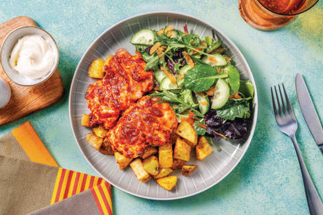 Cheesy Chicken Tray-Bake