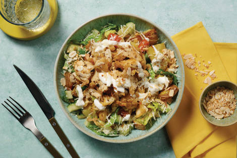 Easy Pulled Chicken & Herby Potato Salad