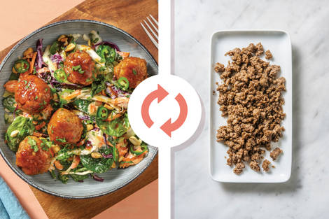 Honey, Soy & Ginger Beef Meatballs