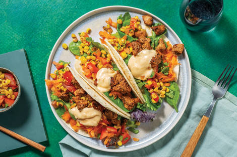 Caribbean Chicken Tacos