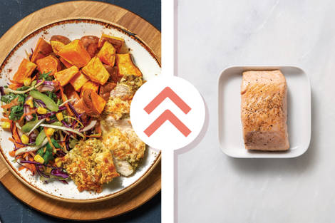 Easy Pesto-Crusted Salmon