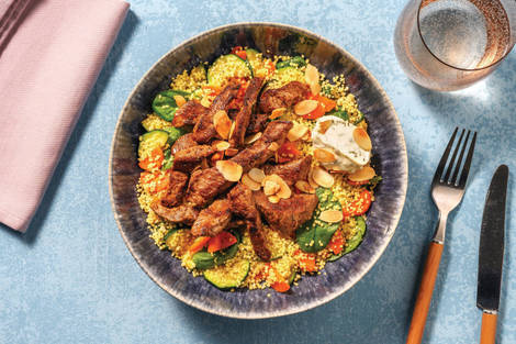 Beef & Roast Veggie Couscous