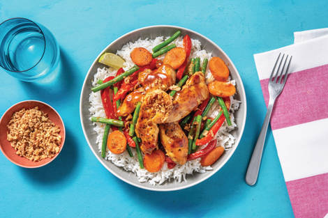 Easy Sweet Chilli Chicken Bowl