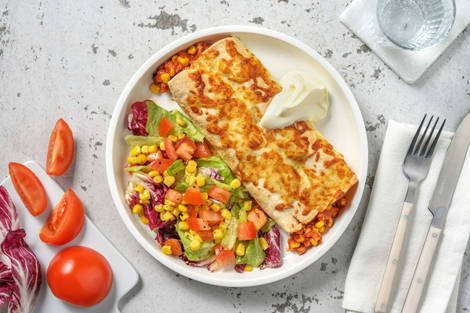 Enchilada's met kipgehakt