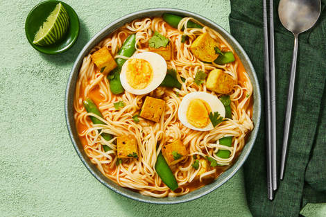 Thai-Style Tofu Ramen