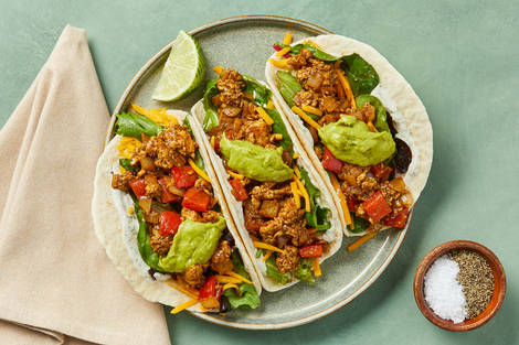 Tacos de poulet au chipotle