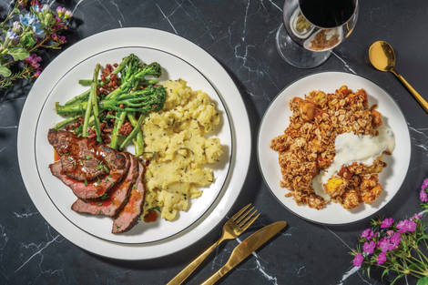 Garlic & Herb Roast Sirloin Tip for Dinner