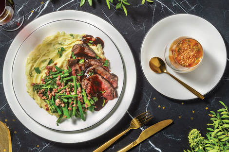 Garlic & Herb Roast Sirloin Tip for Dinner