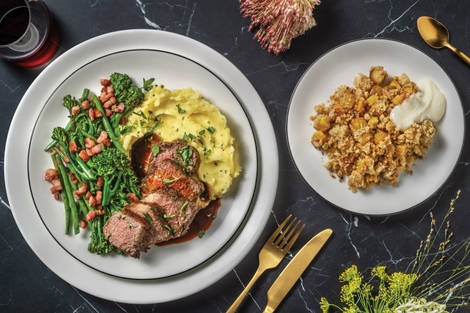 Garlic & Herb Roast Sirloin Tip for Dinner