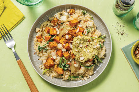 Golden Pumpkin & Israeli Couscous Salad