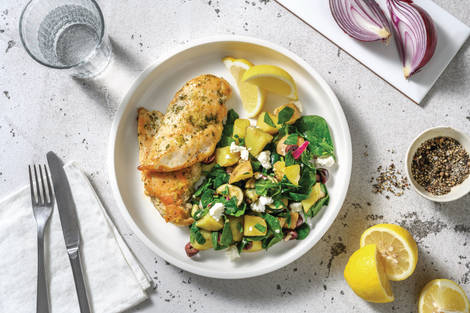 Greek Chicken & Potato Salad