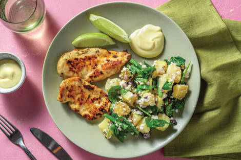 Greek Chicken & Potato Salad