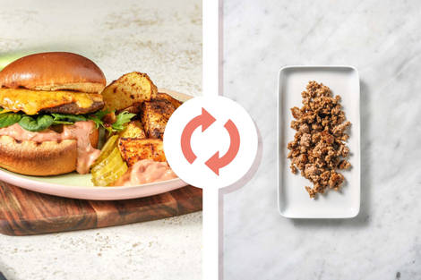 Burgers de dinde grillée façon resto