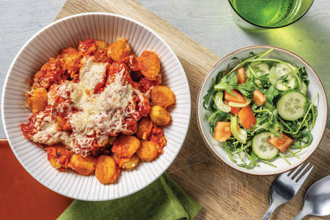 Grilled Veggie-Loaded Gnocchi