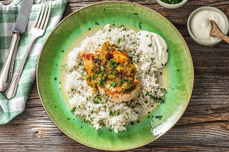 Hähnchenbrust in Cranberrysoße