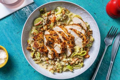 Hähnchenbrust in Salbei-Thymian-Marinade