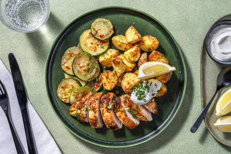 Hähnchenfilet in Honig-Zitronen-Marinade