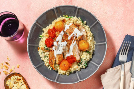 Harissa and Honey-Glazed Chicken Thighs