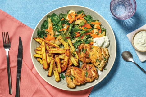 Herbed Chicken & Lemon Pepper Fries