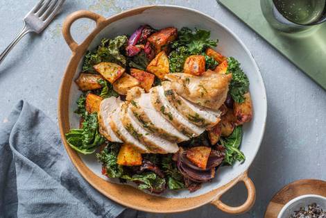 Herby Crispy Skin Chicken