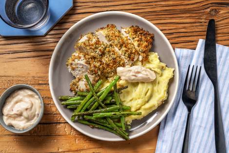 Herby Crumbed Chicken