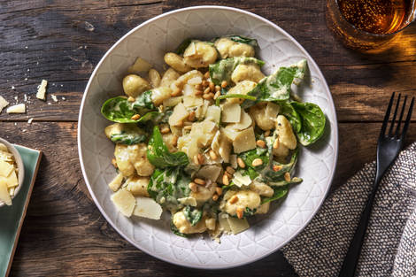 Herzhafte Gnocchi-Pfanne