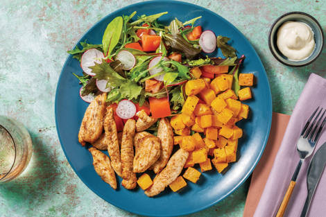 Homestyle Chicken & Roasted Pumpkin